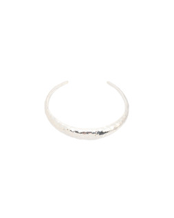 Hallie Hammered Silver Plated Bangle £58