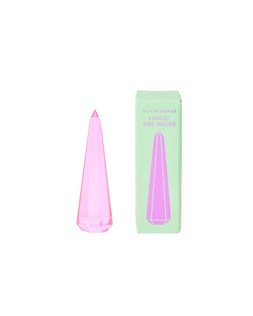 Pink Glass Conical Ring Holder £9.5