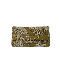 Khaki Green Bandana Print Sunglasses Case £22