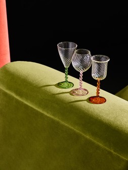 2 Meri Twisted Liqueur Glasses Set of Three £24.50