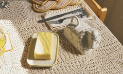 3 Shrimps x Oliver Bonas Lenny Lion Butter Dish £45 1