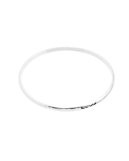 Anita Machine Engraved Textured Silver Plated Bangle £48
