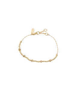 Becci Gold Tone Ball & Stone Detail Chain Bracelet £19.50