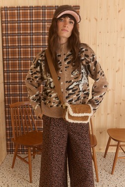 Brown Horse Print Crew Neck Knitted Jumper £70 (2) 1953862