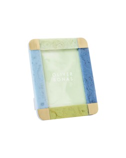 Ciera Colourblock Blue Photo Frame 5x7