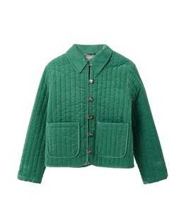 Green Corduroy Quilted Barn Jacket £95