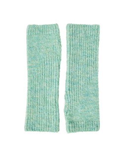 Green Marl Knitted Wrist Warmers £20