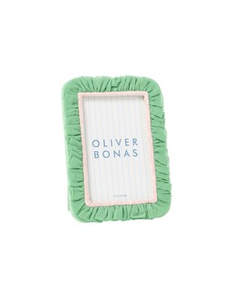 Green Ruffle Photo Frame 4x6
