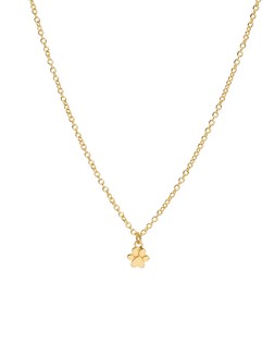 Milo Paw Print Charm Gold Plated Pendant Necklace £39.50