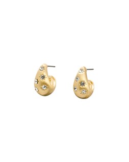 Nellie Stone Inlay Star Detail Teardrop Earrings £14.50