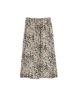 Oliver Bonas Animal Print Durndle Cotton Midi Skirt £65