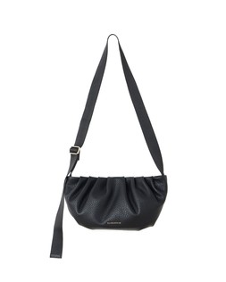 Oliver Bonas Ava Gathered Med Belt Bag Black £48