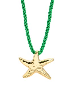 Oliver Bonas Beryl Large Starfish Pendant Rope Necklace £29.50