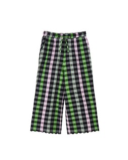 Oliver Bonas Black Multi Check Crop Trouser £65