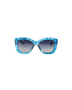 Oliver Bonas Blue Marble Crystal Square Cat Sunglasses £26