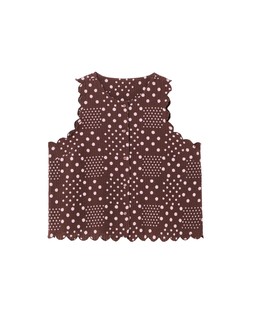 Oliver Bonas Brown Agueda Top £55