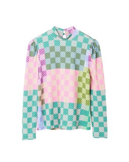 Oliver Bonas Check Printed Layering Top £40
