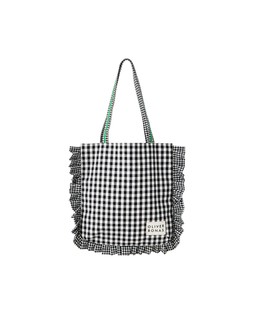 Oliver Bonas Gingham Ruffle Tote £35 (2)