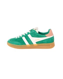 Oliver Bonas Gola Cyclone Emerald Terracotta Trainers £90