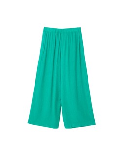 Oliver Bonas Green Crinkle Wide Leg Trouser £68
