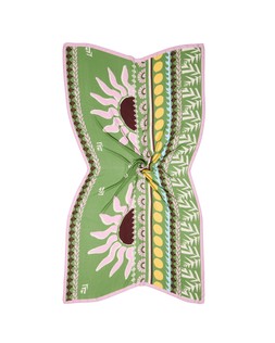 Oliver Bonas Green Reverie Sun Print Scarf £29.50