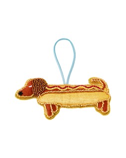 Oliver Bonas Hot Dog Embellished Decoration £8