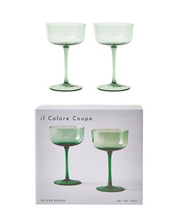 Oliver Bonas il Colore Champagne Coupes S2 £19.50