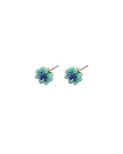 Oliver Bonas Kallie Stone Detail Mini Flower Stud Earrings £9.50 (2)