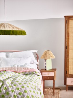 Oliver Bonas Marina Printed Bedspread £145 (1)