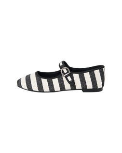 Oliver Bonas Moi London Black Stripe Mary Jane £84