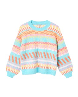 Oliver Bonas Multi Abstract Stripe Jumper £65
