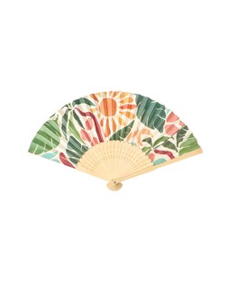 Oliver Bonas Palm Placement Printed Fan £8.50