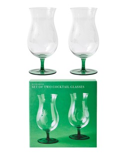 Oliver Bonas Pineapple Cocktail Glasses S2 £19.50