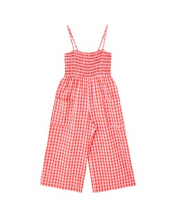 Oliver Bonas Pink Check Jumpsuit £65
