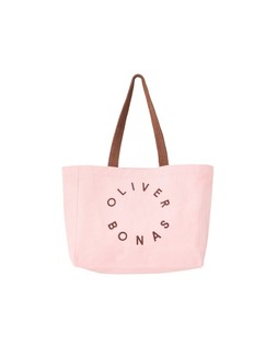 Oliver Bonas Pink Fabric Shopper £22
