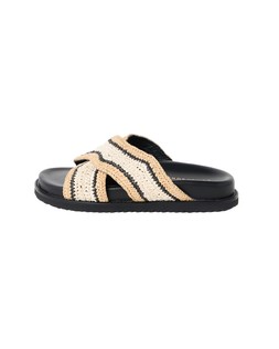 Oliver Bonas Raffia Crossover Slider £70