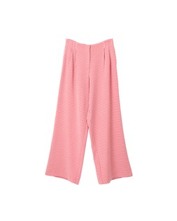 Oliver Bonas Red Check Wide Leg Trouser £75