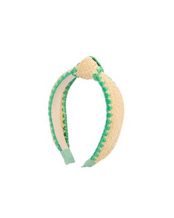 Oliver Bonas Rita Woven Detail Contrast Stitch Headband £22