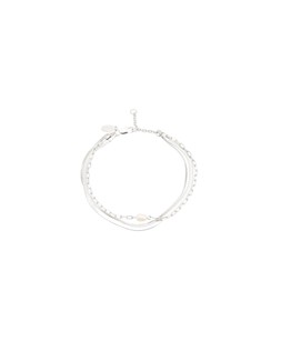 Oliver Bonas Rosalind Freshwater Pearl & Bar Layered Anklet £26 (2)