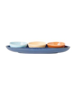 Oliver Bonas Soleil Glaze Platter & Bowls £45