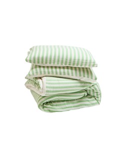 Oliver Bonas Stripe Muslin Bedlinen Set £85 (2)