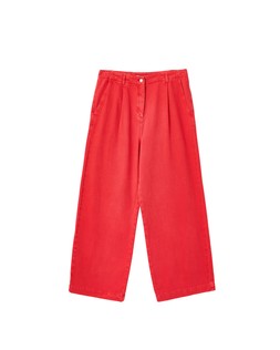 Oliver Bonas Washed Red Wide Leg Trouser £68