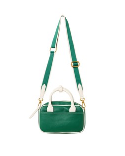 Orla Green & White Bowling Bag £52