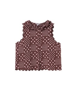 Brown Agueda Spot Top £55