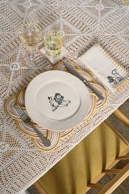 Shrimps x Oliver Bonas Lenny Lion Dinner Plate £20