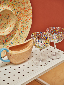 Speckle Ceramic Gravy Boat £17.50