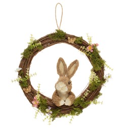 B&M HOME SS26 // EASTER // WREATH WITH BUNNY - 35CMM // £10 //