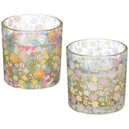 B&M HOME SS26 // COUNTRY RUSTIC // FLORAL LED LIGHT UP CANDLE // £5 EACH //