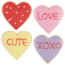 B&M VALENTINES DAY 2026// HEART SHAPED LOVE BISCUIT // 59P EACH //