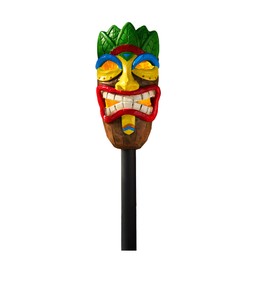 B&M GARDEN SS26 // TIKI - 8 WEEK ONLY // SOLAR TIKI STAKE // £5 //